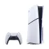 Sony PS5 Slim Black & White Gaming Console with 1x Wireless Controller and Fortnite Cobalt Star Digital Edition Pack Bundle (Digital and ODD) (USA Edition)